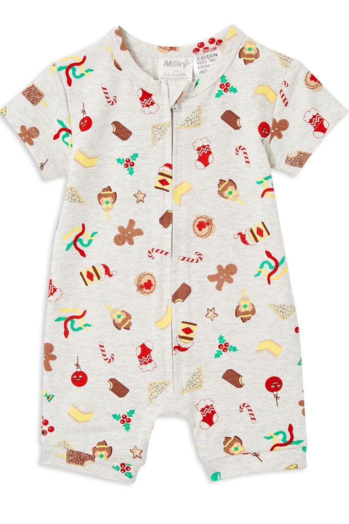 Milky Boys All In Ones Summer Christmas Zip Romper