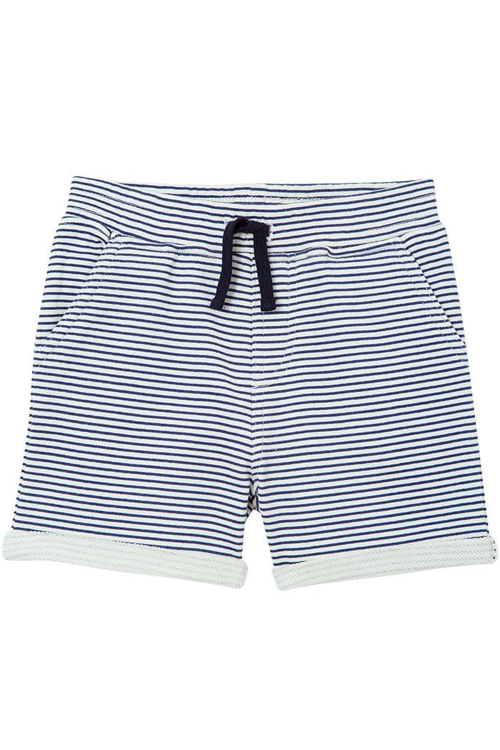 Milky Boys Bottoms Stripe Fleece Short