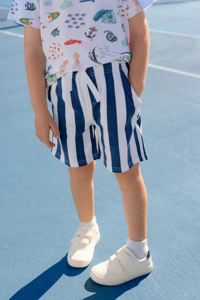 Milky Boys Bottoms Stripe Short