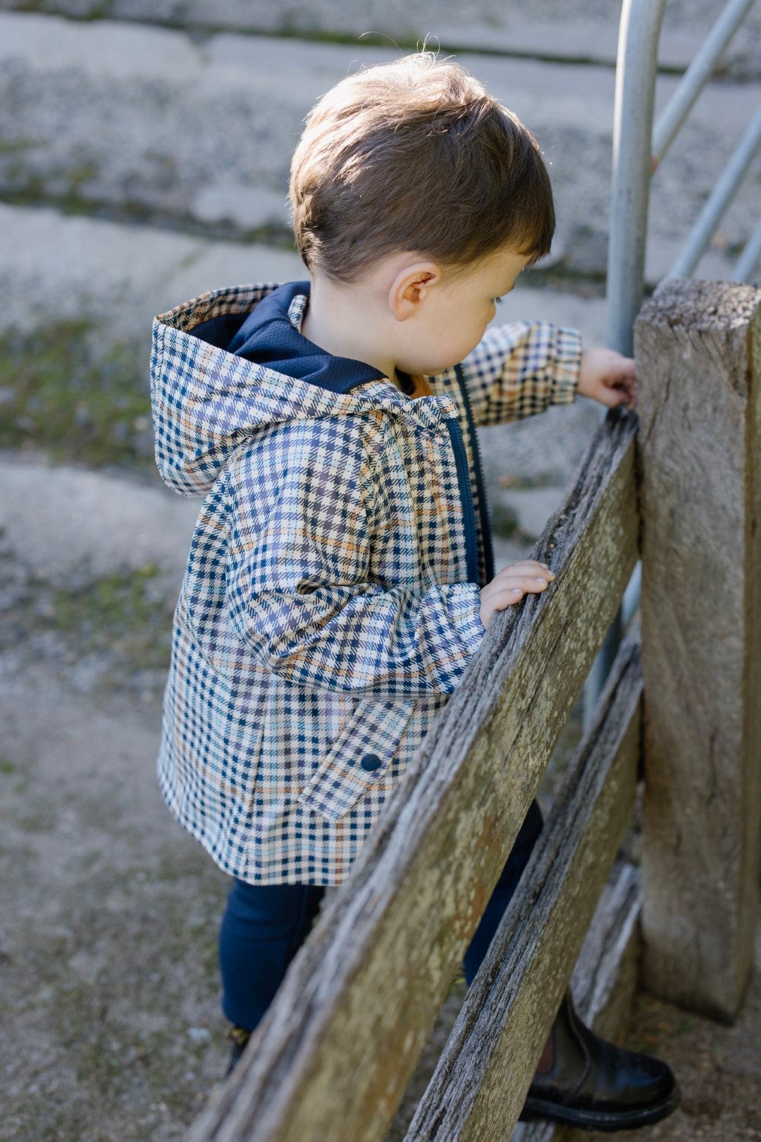 Milky Boys Jacket Check Rain Jacket