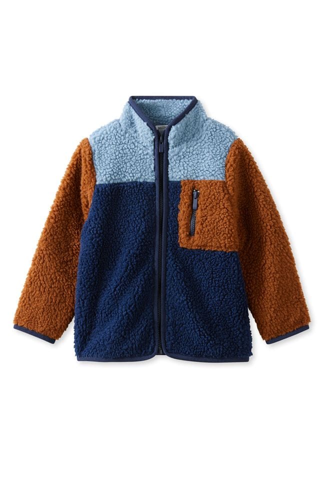 Milky Boys Jacket Ranger Sherpa Jacket - Ink