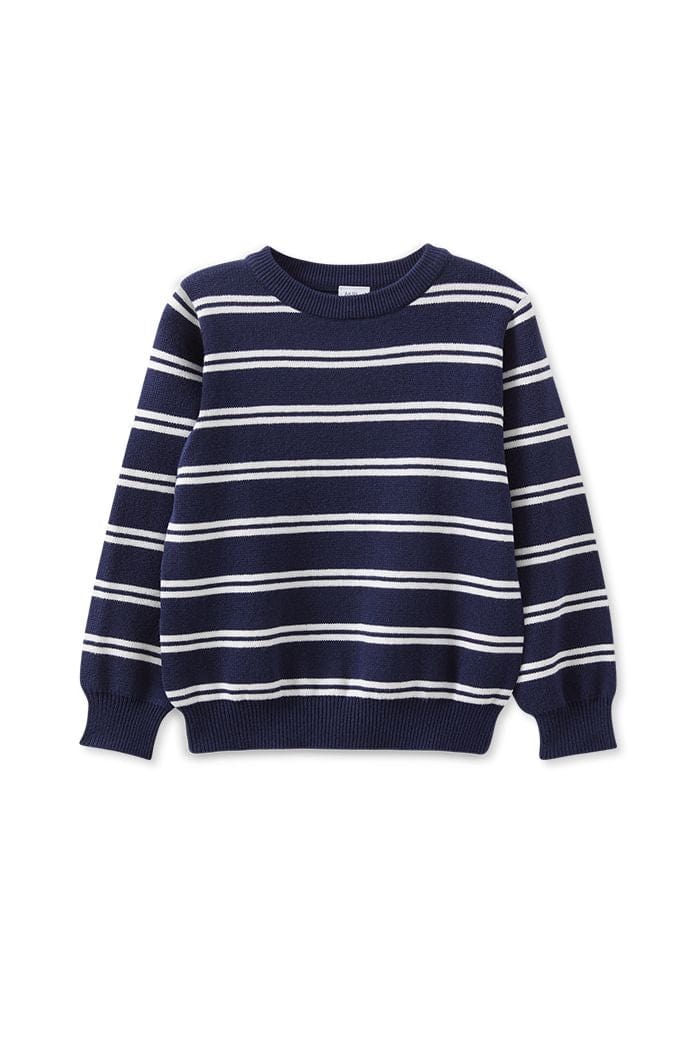 Milky Boys Jacket Stripe Knit Jumper