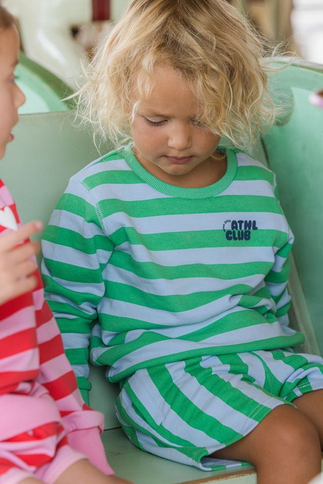 Milky Boys Jumper Athl Stripe Fleece Sweat