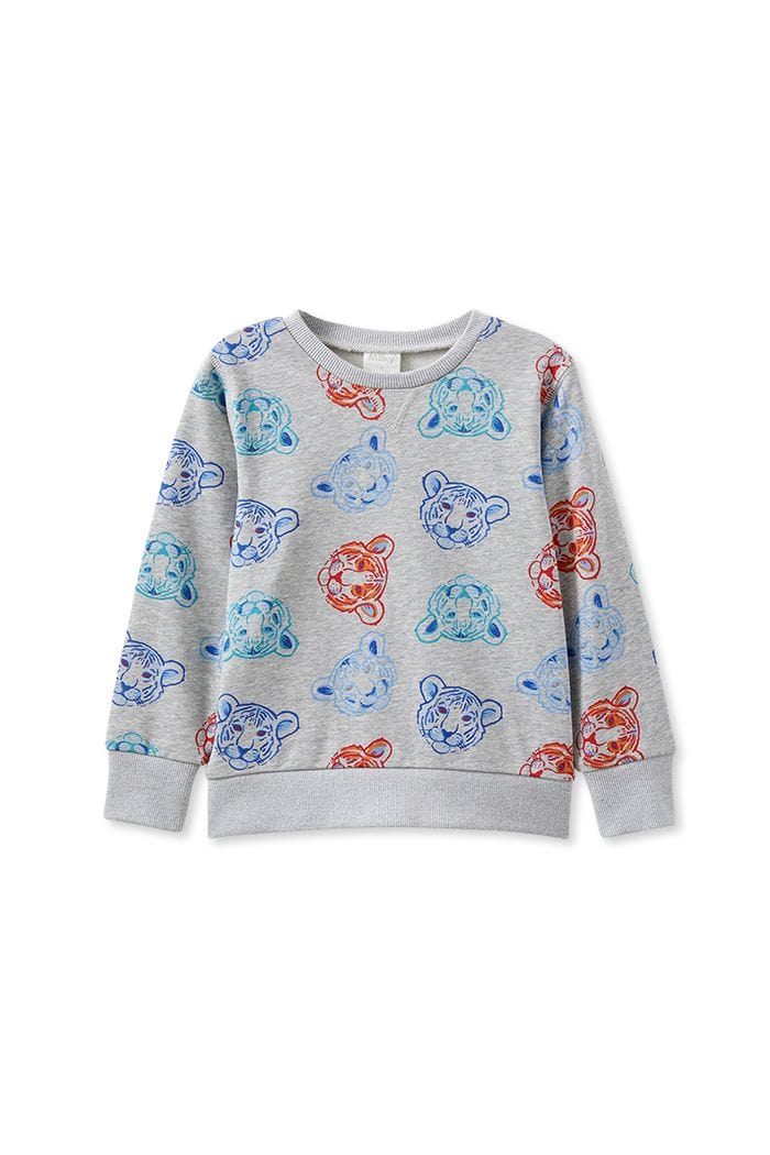 Milky Boys Jumper Tiger Fleece Sweat