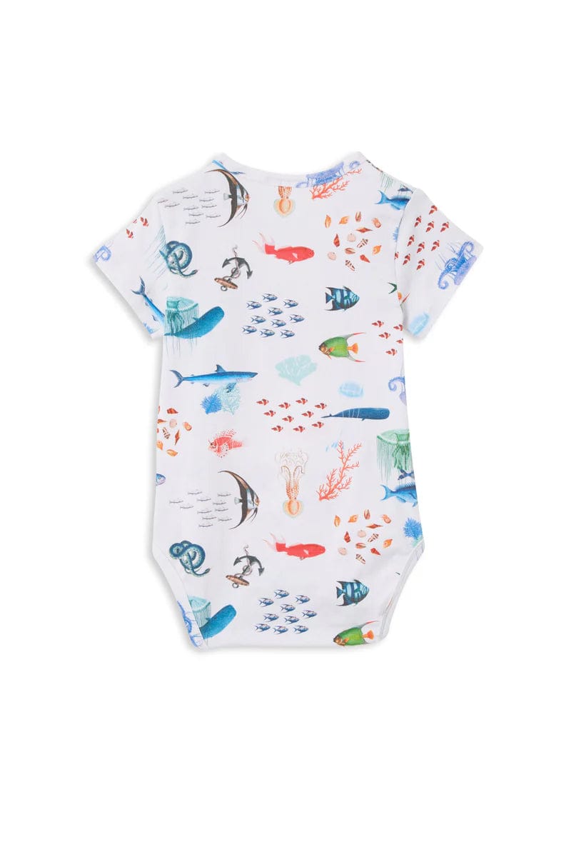 Milky Boys Onesie Coastal Bubbysuit