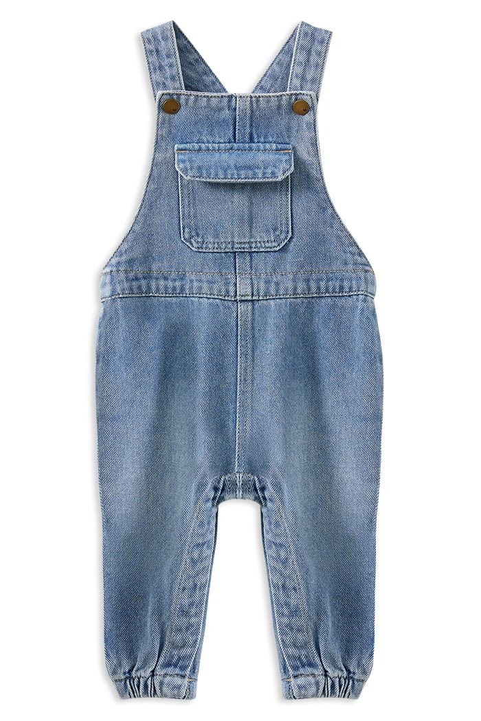 Milky Boys Onesie Light Wash Denim Overall