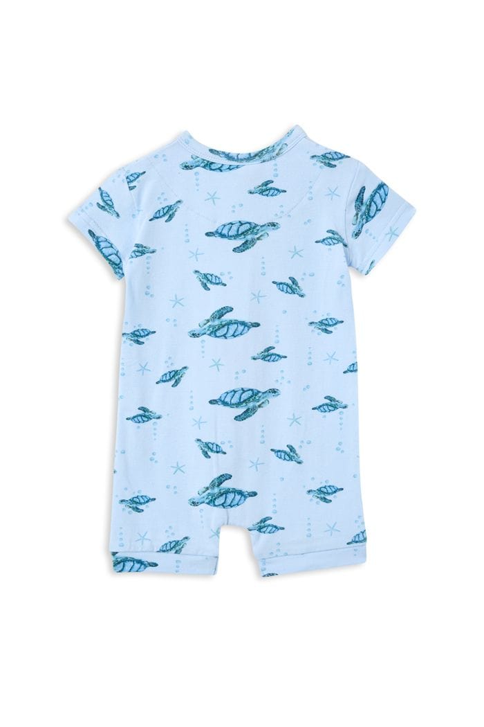 Milky Boys Onesie Turtles Zip Romper