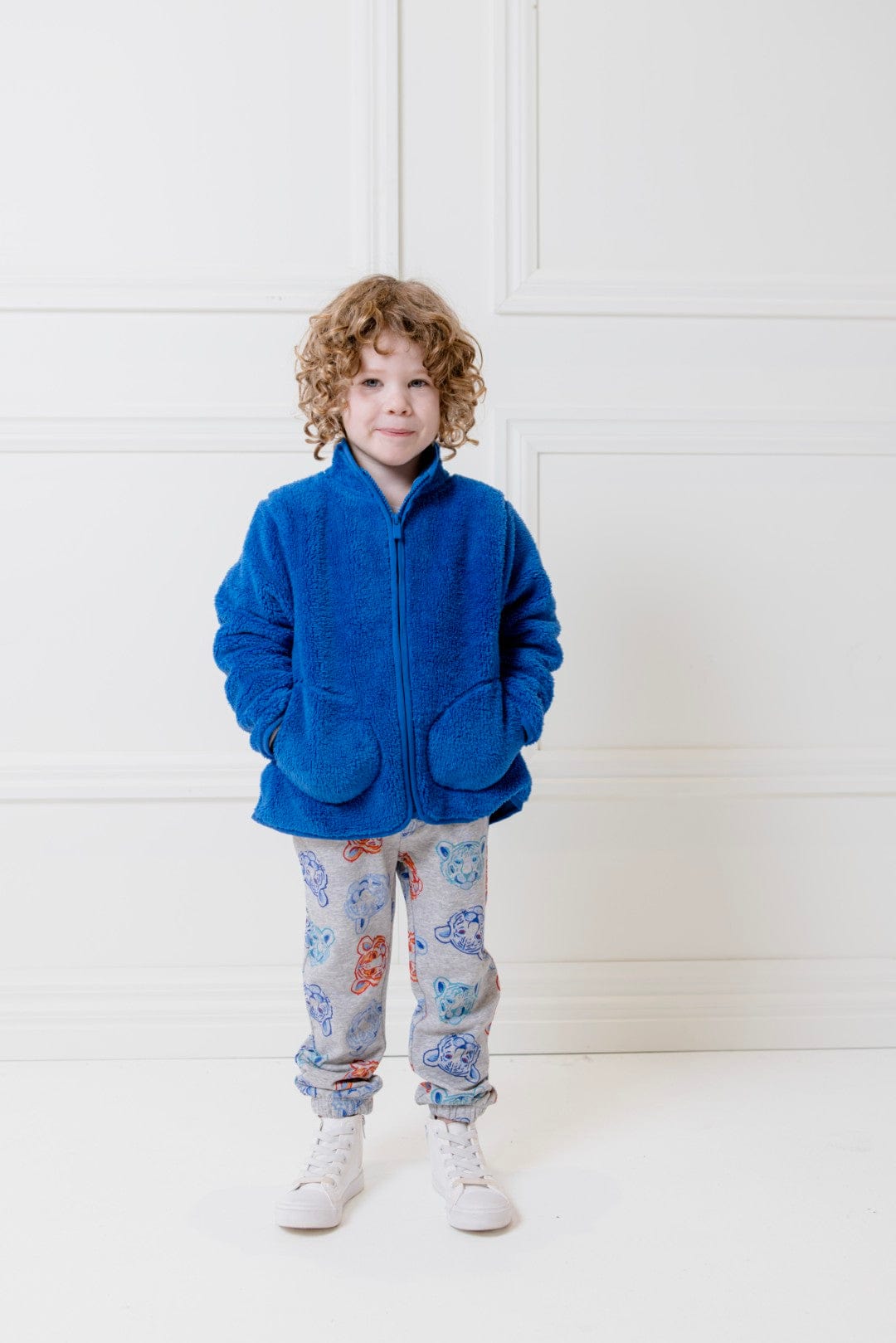 Milky Boys Pants Tiger Fleece Track Pant