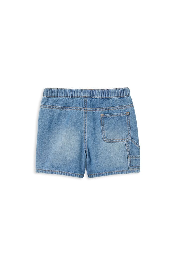 Baby blue jean fashion shorts