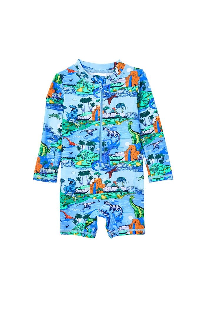 Milky Boys Swimwear Dinosaur Long Sleeve Swimsuit