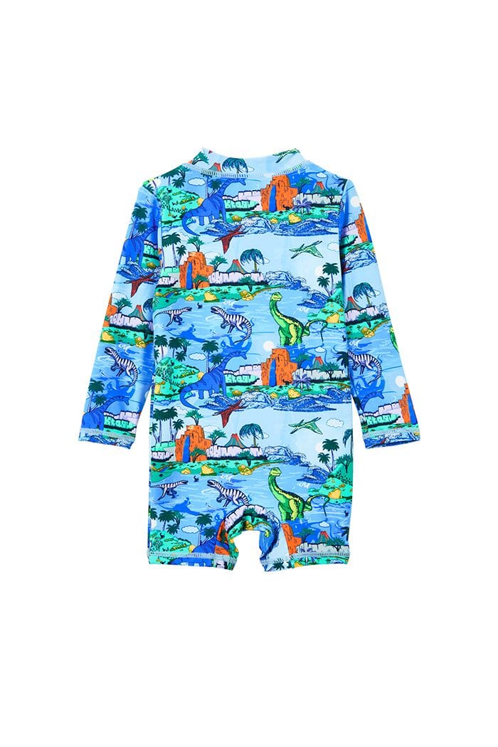 Milky Boys Swimwear Dinosaur Long Sleeve Swimsuit