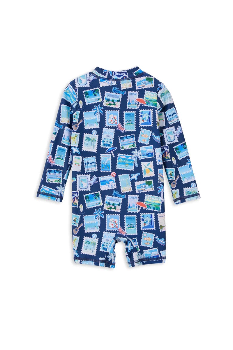 Milky Boys Swimwear Vacay Long Sleeve Swimsuit