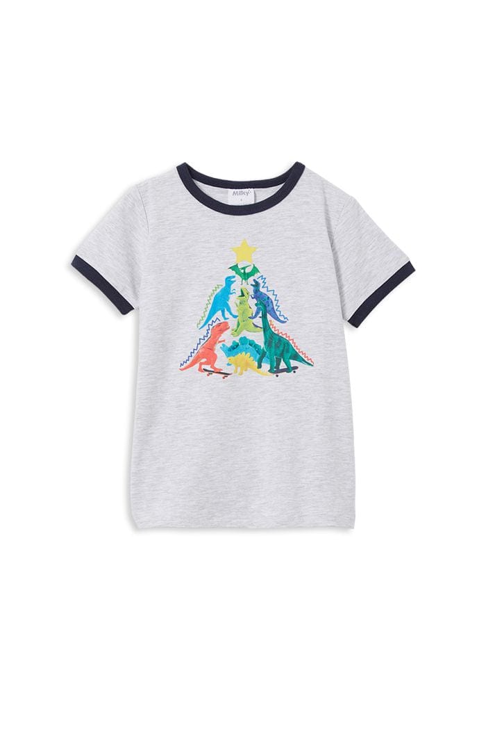 Milky Boys Tops Dino Tree Tee