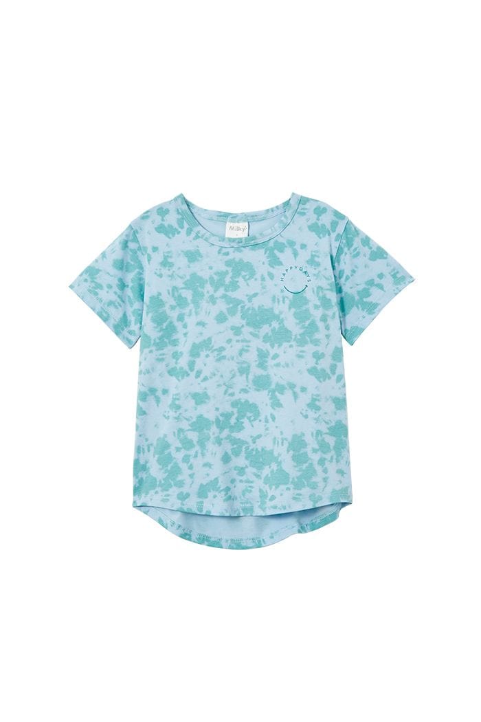 Milky Boys Tops Green Tie Dye Tee