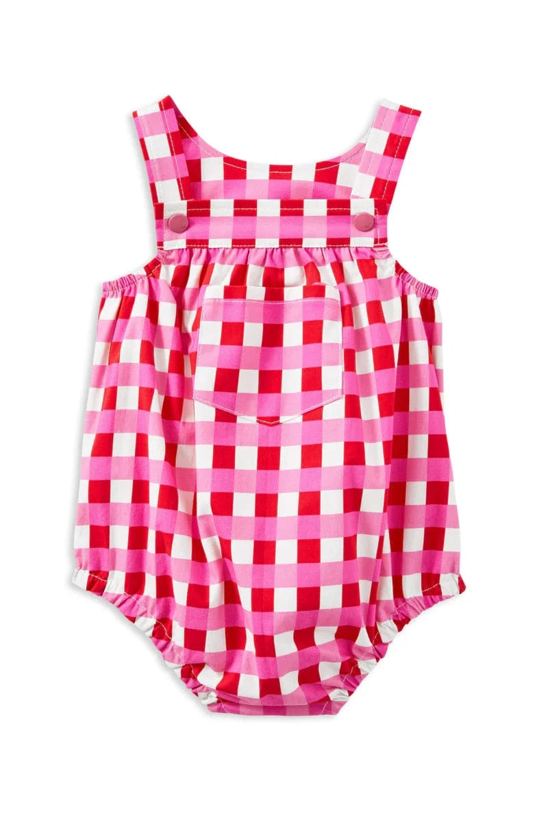 Milky Girls All In One 0-3M Lollipop Check Playsuit