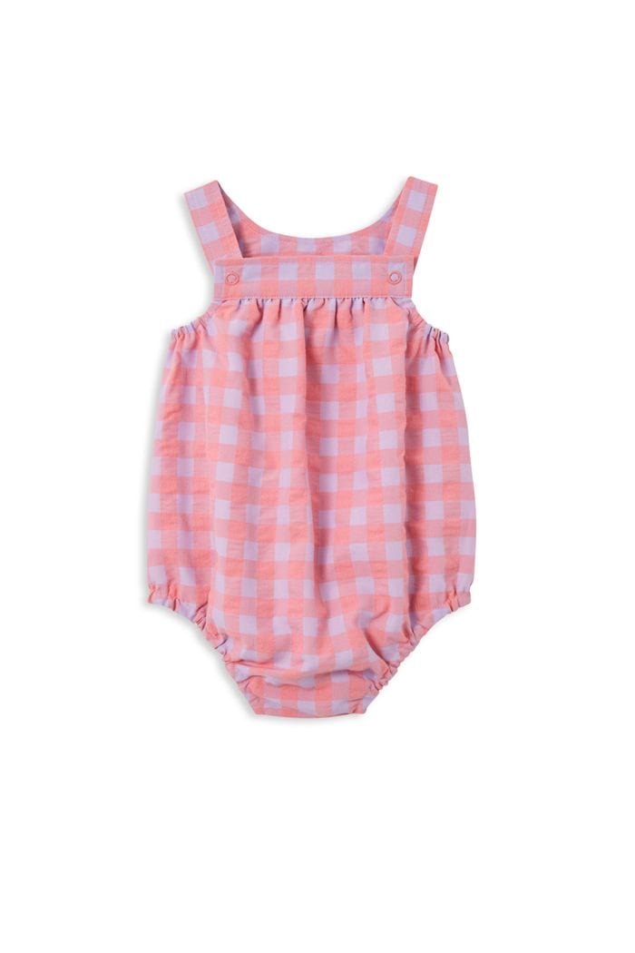 Milky Girls All In One Check Playsuit