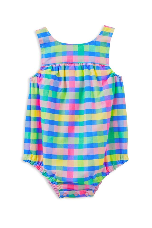 Milky Girls All In One Picnic Check Playsuit