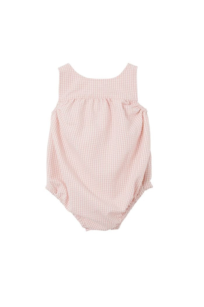Milky Girls All In One Pink Check Playsuit