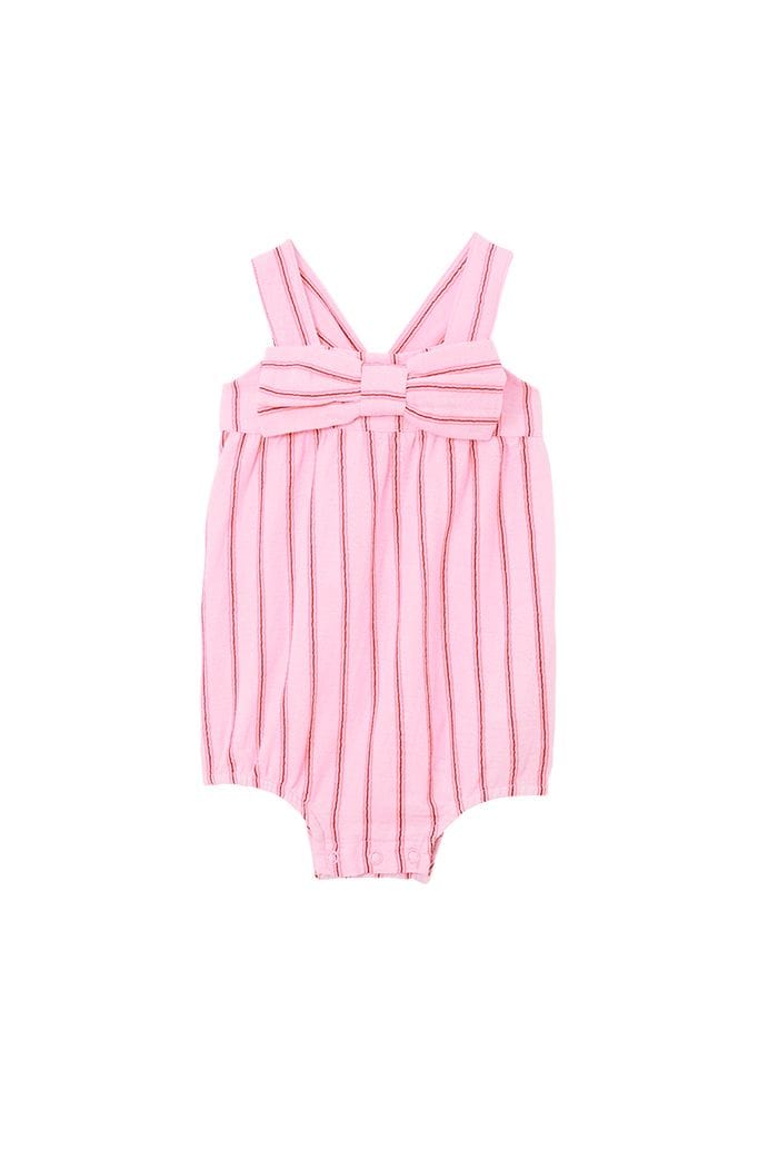 Milky Girls All In One Ruby Stripe Cotton Playsuit