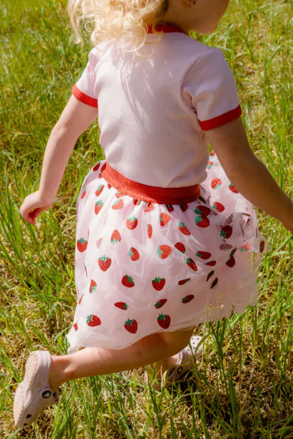Milky Girls Bottoms Berry Tutu Skirt