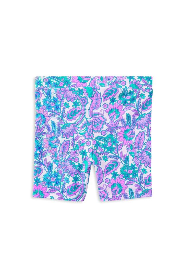 Milky Girls Bottoms Paisley Bloom Bike Short