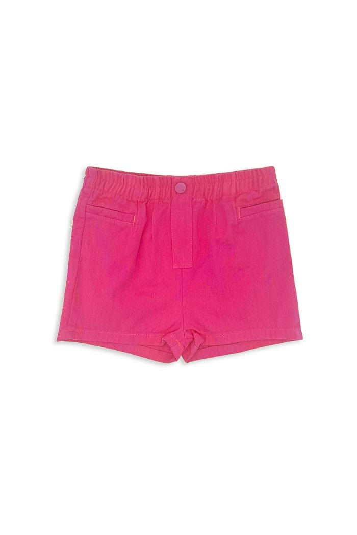 Milky Girls Bottoms Pink Denim Short