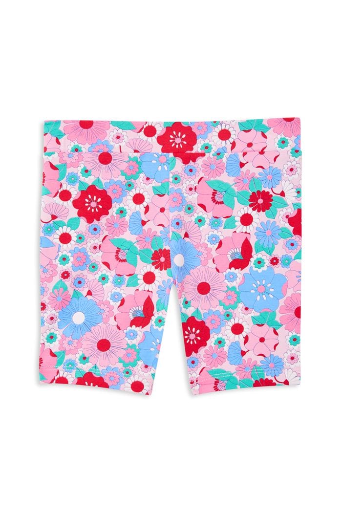 Milky Girls Bottoms Summer Blooms Bike Short