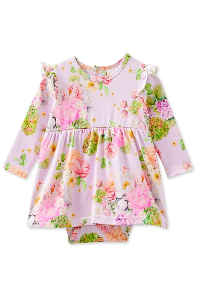 Milky Girls Dress 0-3M Lily Belle Baby Dress