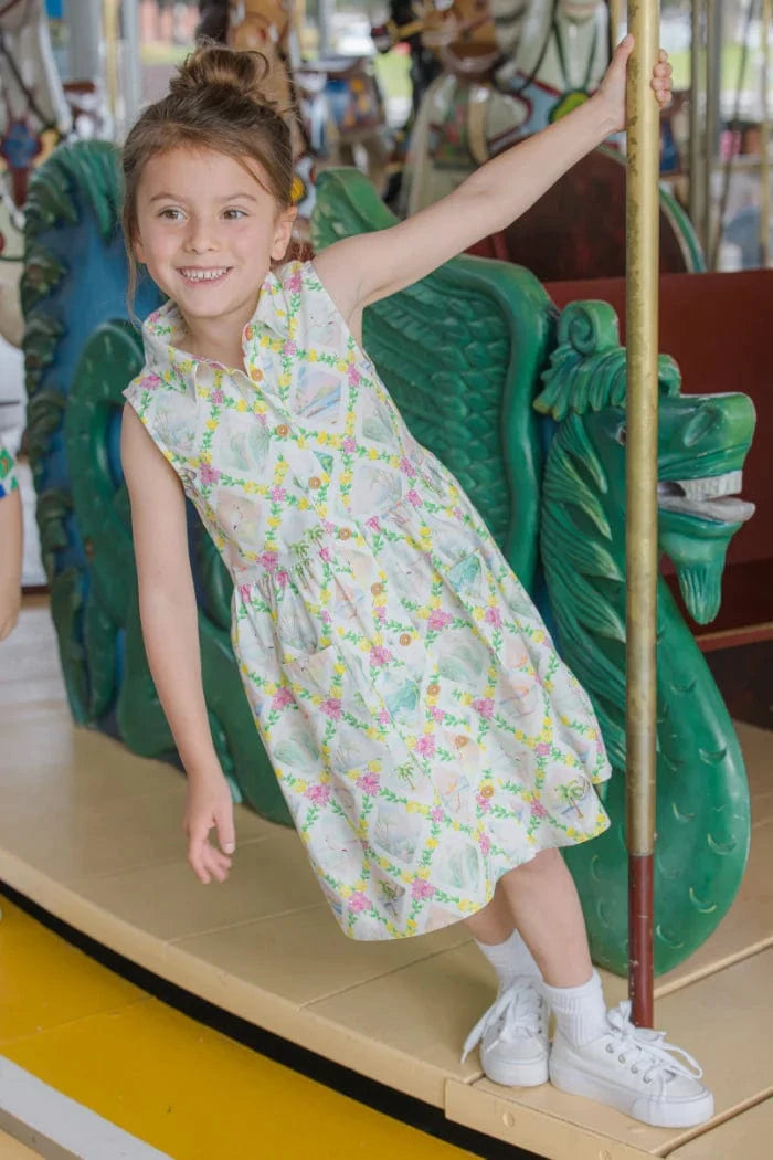 Milky Girls Dress 2Y Aloha Dress