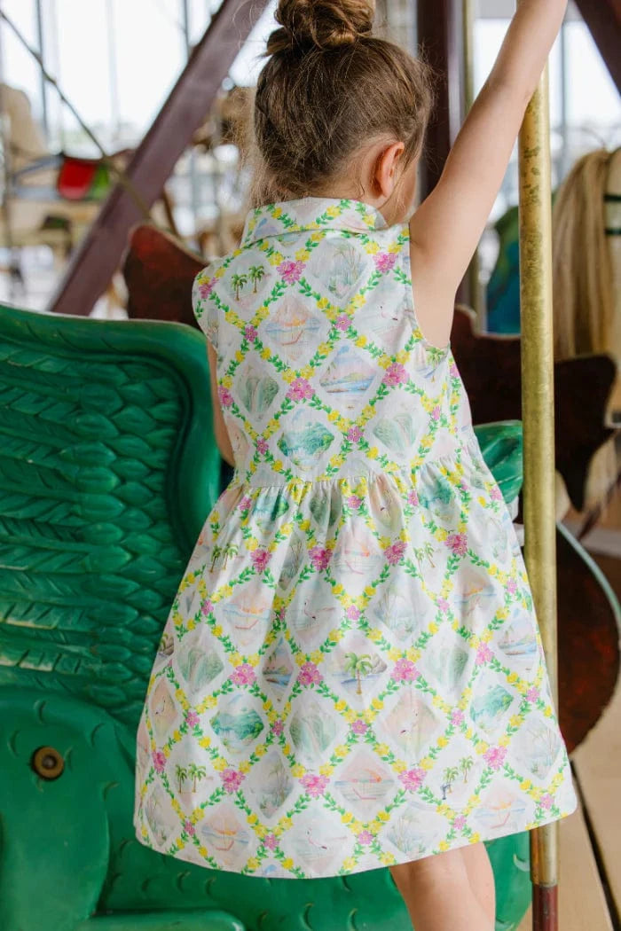 Milky Girls Dress Aloha Dress
