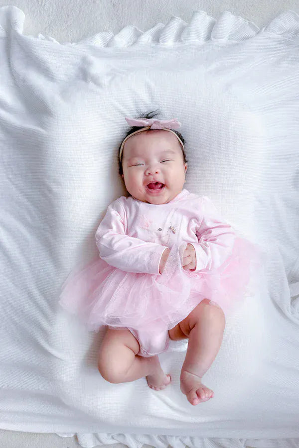 Milky Girls Dress Bunny Kisses Baby Tutu Dress