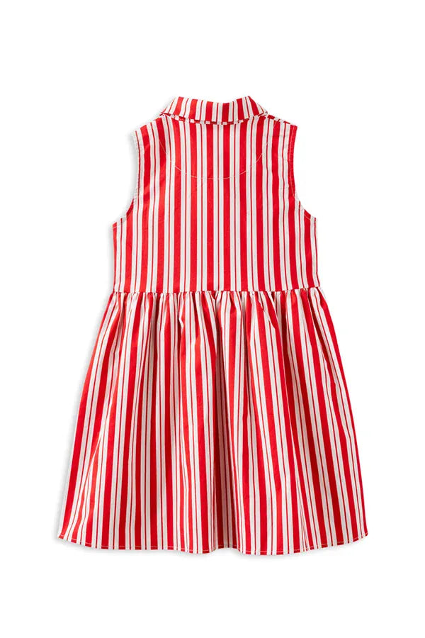 Milky Girls Dress Candy Cane Stripe Dress