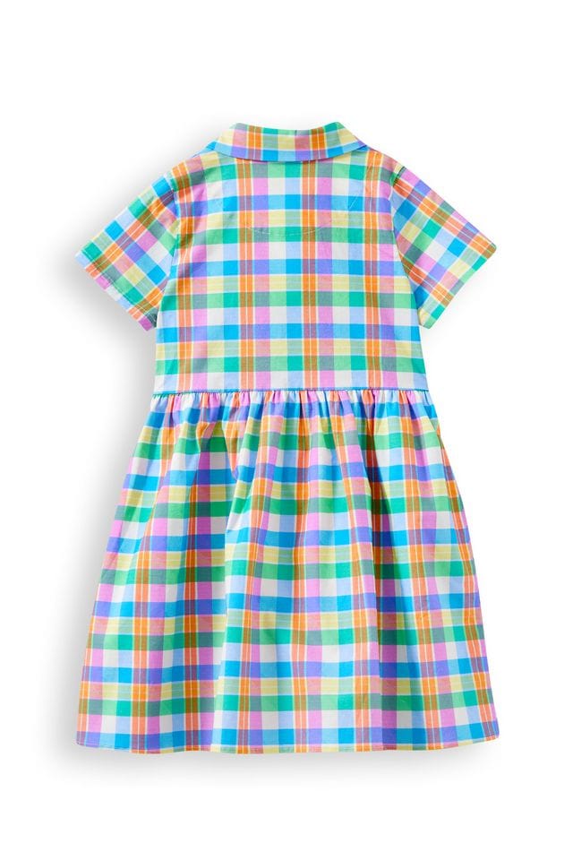 Milky Girls Dress Carnival Check Dress