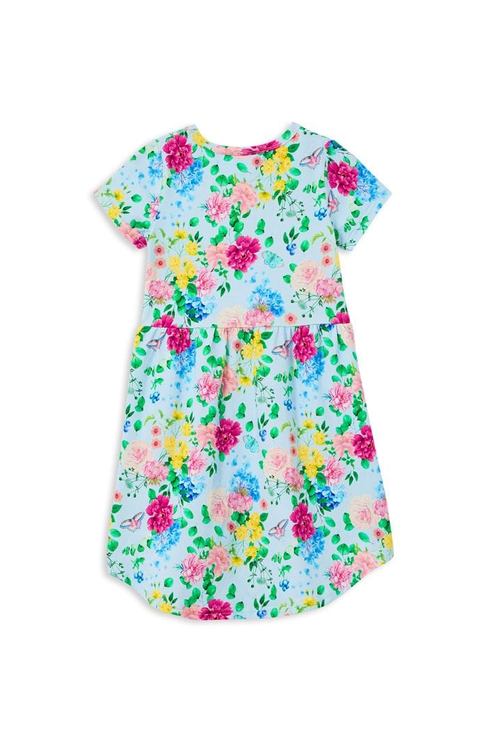 Milky Girls Dress Garden Party Hi-Lo Dress