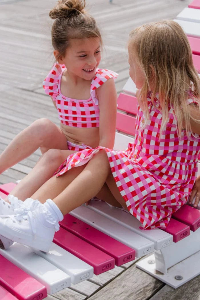 Milky Girls Dress Lollipop Check Dress