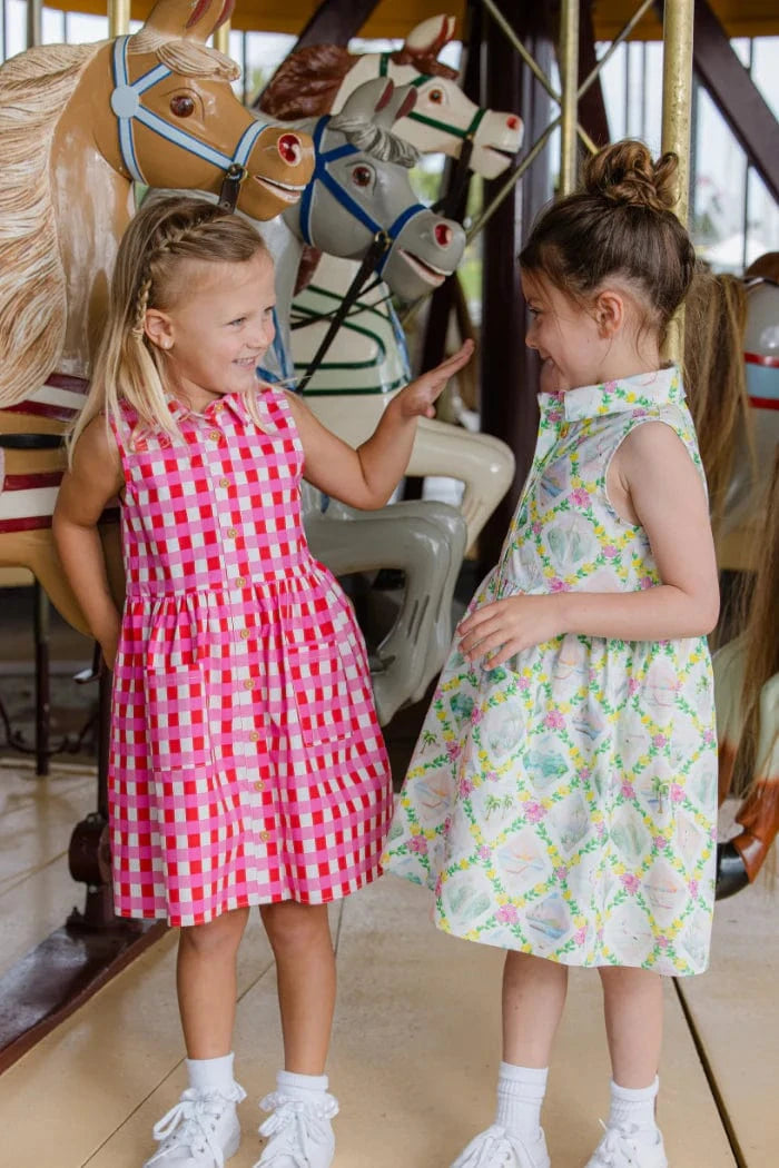 Milky Girls Dress Lollipop Check Dress