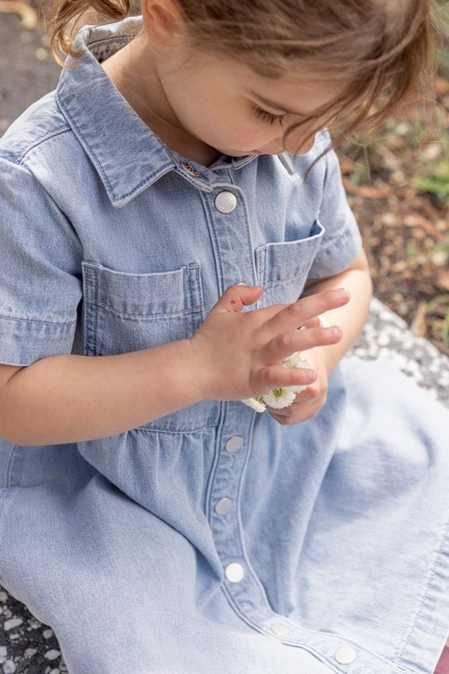 Milky Girls Dress Mabel Denim Dress