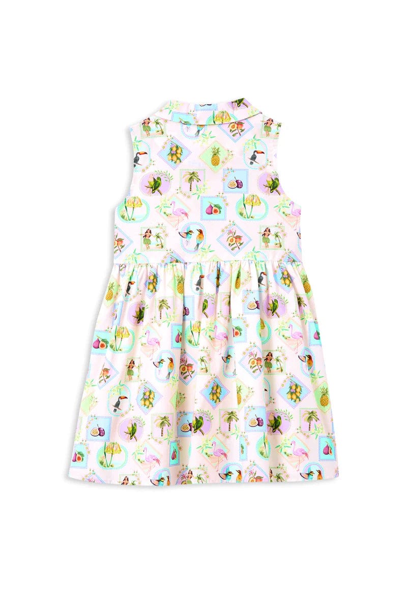 Milky Girls Dress Resort Dress