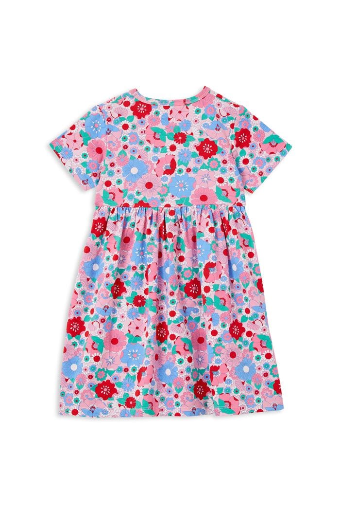 Milky Girls Dress Summer Blooms Dress