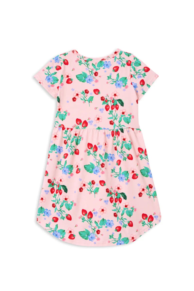 Milky Girls Dress Very Berry Hi- Lo Dress