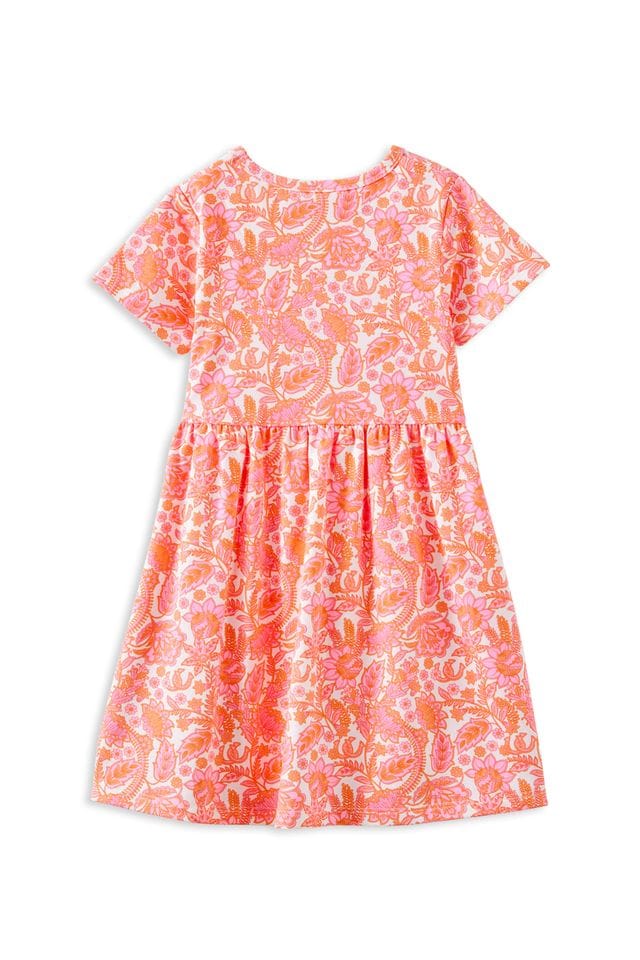Milky Girls Dress Wild Paisley Dress