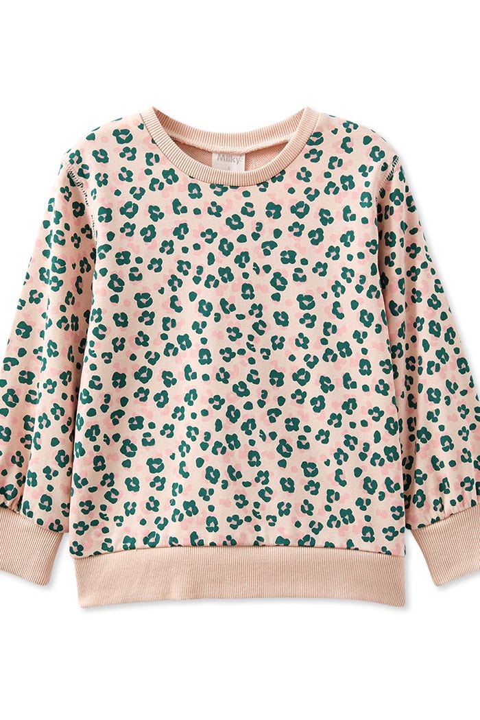 Milky Girls Jacket Leopard Fleece Sweat