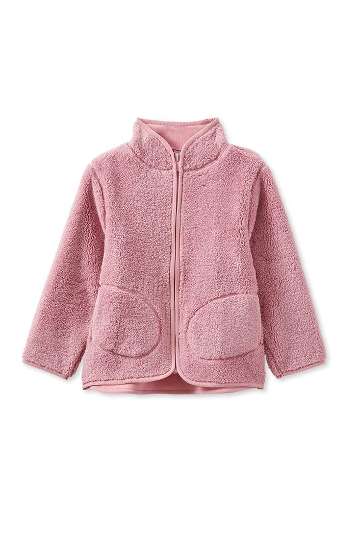 Milky Girls Jacket Rose Sherpa Jacket