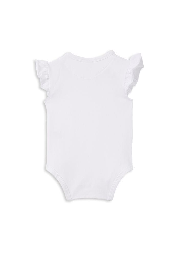 Milky Girls Onesie Detail Frill Bubbysuit