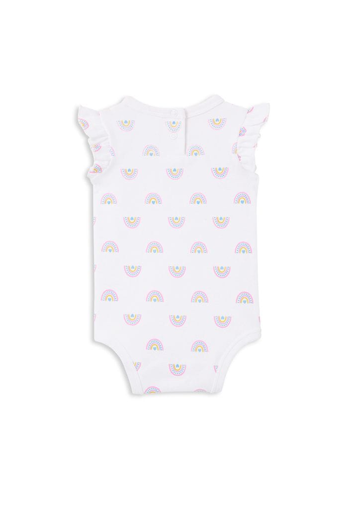 Milky Girls Onesie Rainbows Rib Bubbysuit