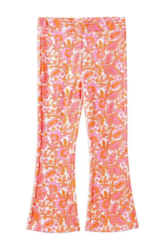 Milky Girls Pants Wild Paisley Flared Legging
