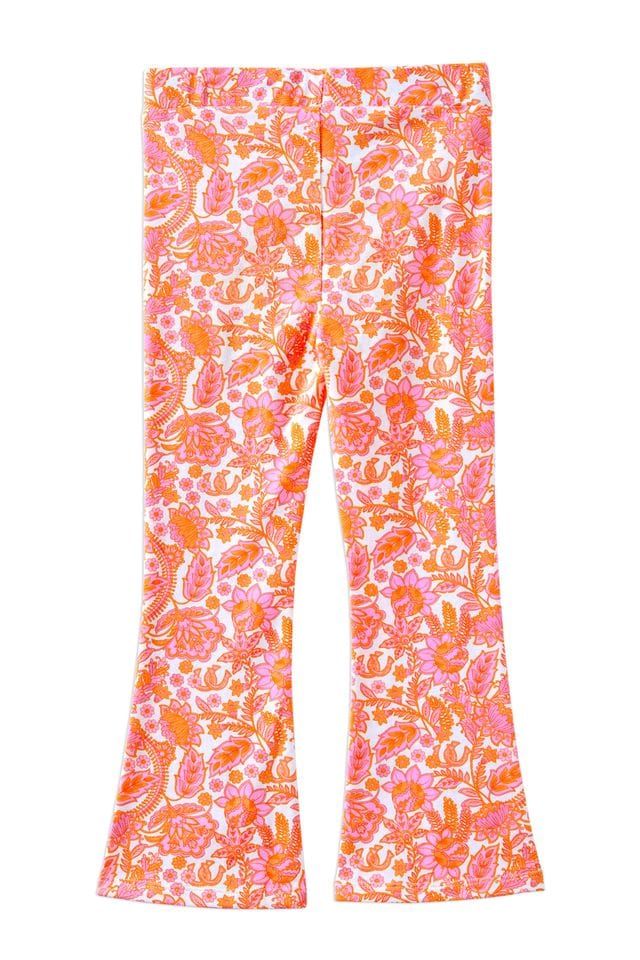 Milky Girls Pants Wild Paisley Flared Legging