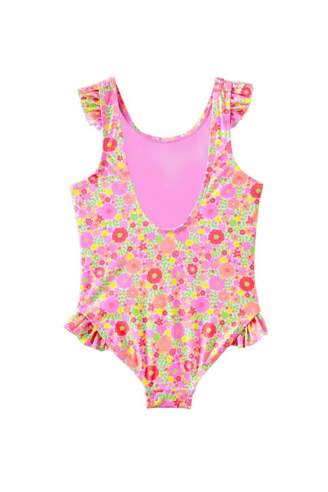 Milky Girls Swimwear Neon Bloom Swimsuit