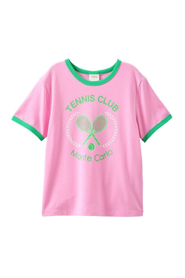 Milky Girls Tee 2Y Saint Tropez Tee