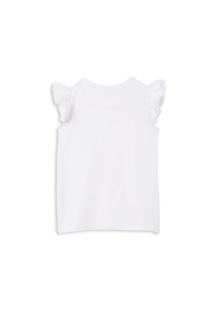 Milky Girls Tee White Detail Tee